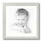 ArtToFrames 17x17" Matted Picture Frame with 13x13" Single Mat Photo Opening Framed in 1.25" White and 2" Mat (FWM-4098-17x17)